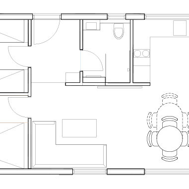 Nýja grunnteikning húsana