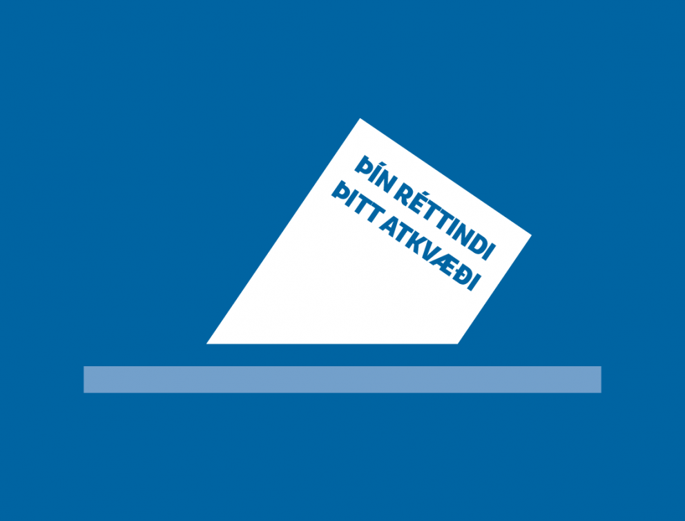 Atkvæðagreiðsla er hafin!