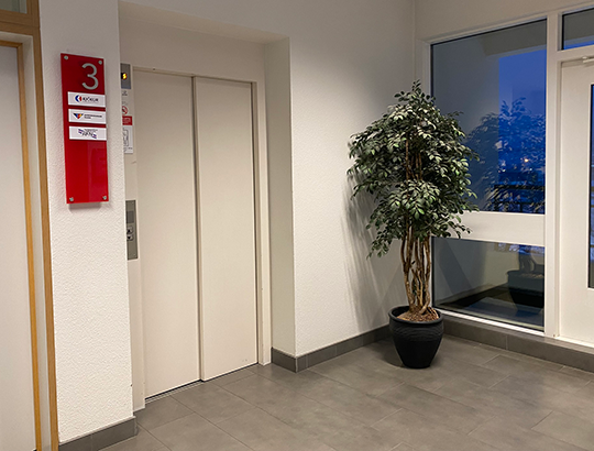 Lyfta í Alþýðuhúsinu endurnýjuð