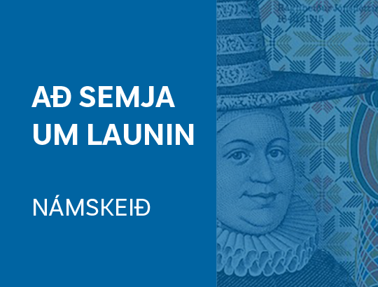 Námskeið - að semja um launin