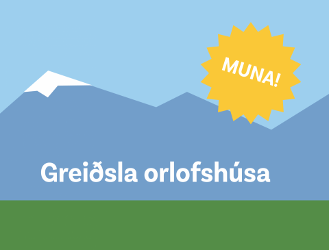 Áminning um greiðslu orlofshúsa