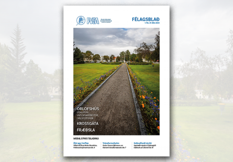 Blað félagsins kemur út í dag