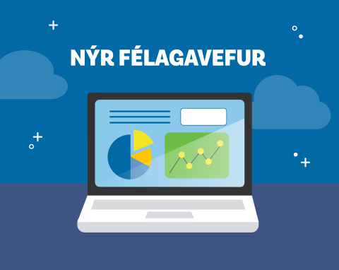 Nýr félagavefur