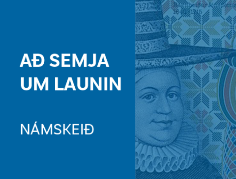 Námskeið - að semja um launin