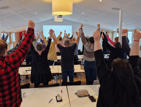 Finnum kraftinn með Sjálfsrækt. Mynd: Hilda Eichman